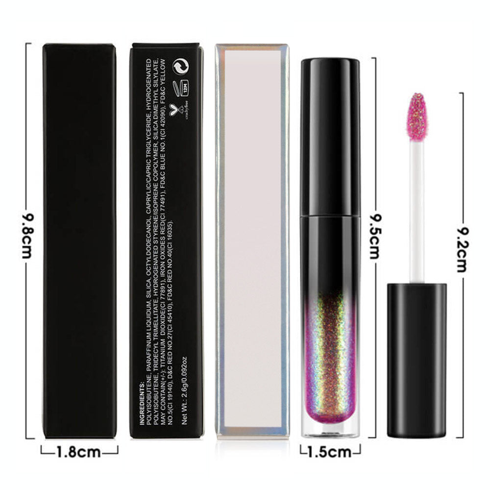 14 Color Chameleon Liquid Lipstick Matte Metallic Lipstick Waterproof Long Lasting