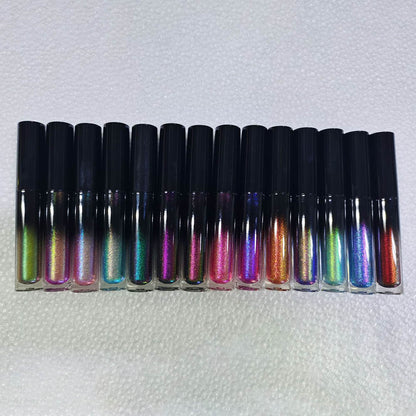 14 Color Chameleon Liquid Lipstick Matte Metallic Lipstick Waterproof Long Lasting