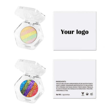 25mm chameleon eyeshadow rainbow light change holographic metallic