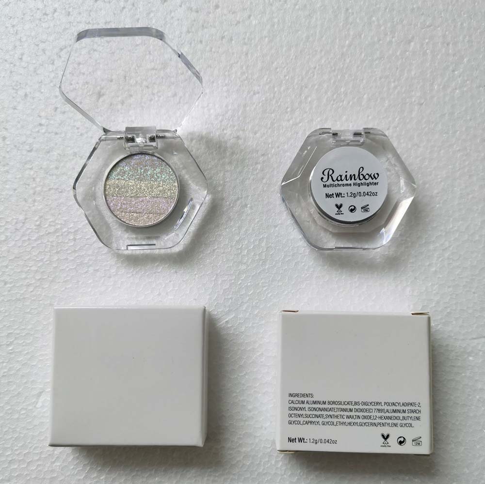 25mm Chameleon Eyeshadow Rainbow Makeup Holographic Metallic Powder