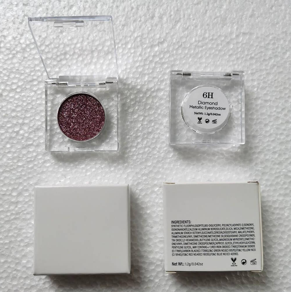 36-Color Chameleon Eyeshadow Powder Metallic Highlighter Vegan 26mm