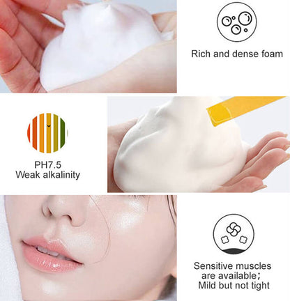 Facial cleansing soap plant essential oil cat claw amino acid handmade
