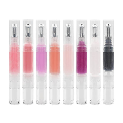 14 color lip oil magic color changing moisturizing vegan shimmer lip tint oil