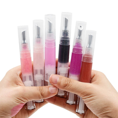 14 color lip oil magic color changing moisturizing vegan shimmer lip tint oil