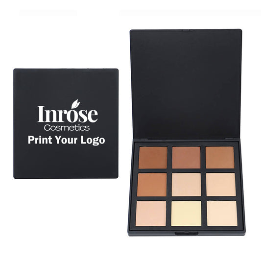 9 color contour palette pressed powder bronzer natural