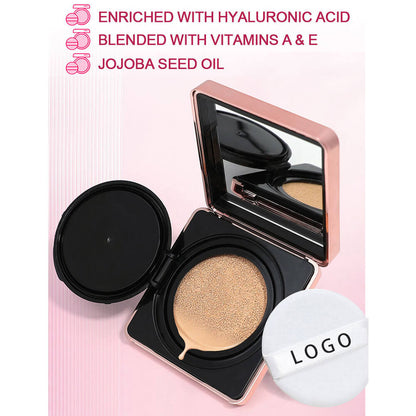 6-Color BB Cushion Full Coverage Foundation Moisturizing Concealer Long-Lasting