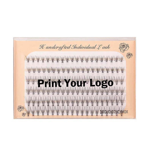 10D false eyelashes DIY eyelash segmented false lash six rows grafted