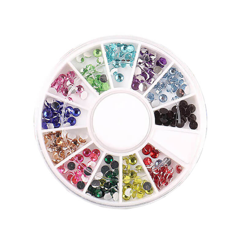 DIY nail art rhinestone 3D crystal flatback nail decoration gems
