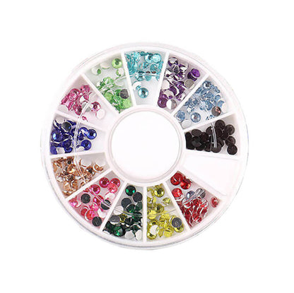 DIY nail art rhinestone 3D crystal flatback nail decoration gems