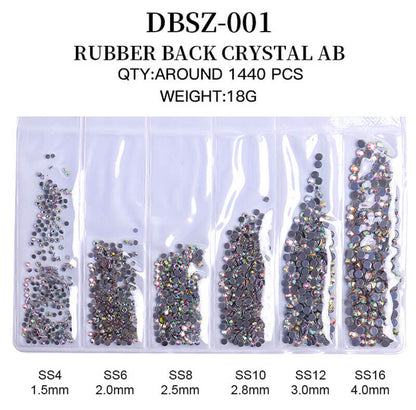 DIY nail art 3D nail stones rhinestones flatback diamond decoration 1440/pcs