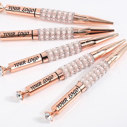 Black Liquid Eyeliner Diamond Eye Line Quick-Dry Waterproof Long Lasting