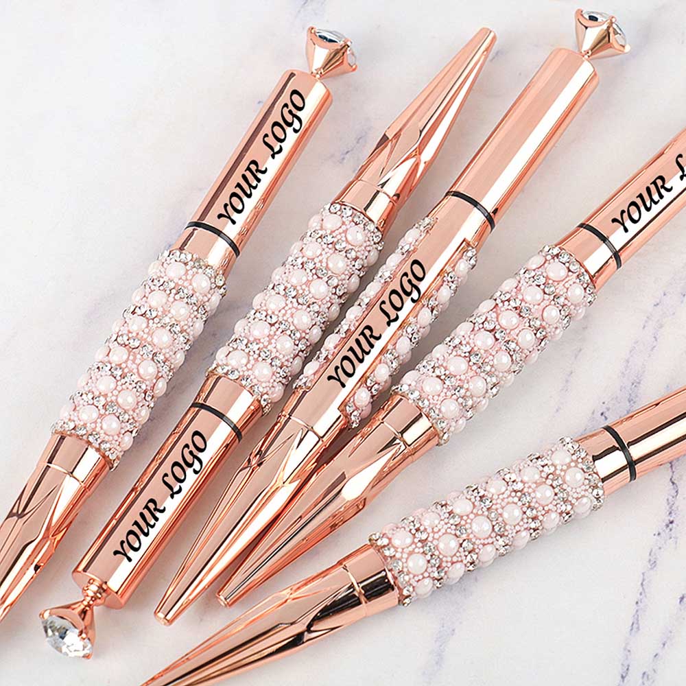 Black Liquid Eyeliner Diamond Eye Line Quick-Dry Waterproof Long Lasting
