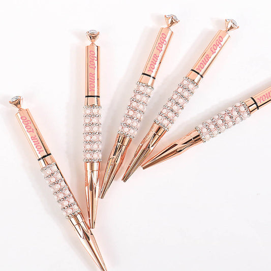 Black Liquid Eyeliner Diamond Eye Line Quick-Dry Waterproof Long Lasting