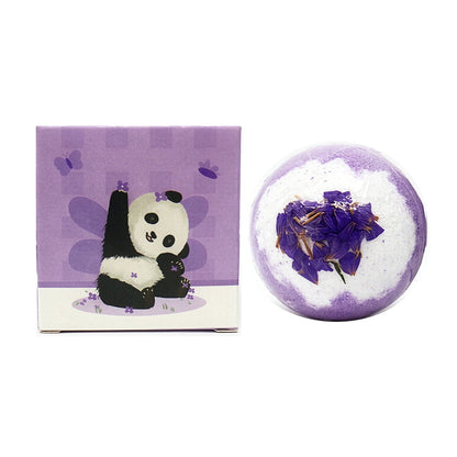 Handmade Salt Bath Ball Flower Shampoo Soap Fizzy Bath Bomb Relax