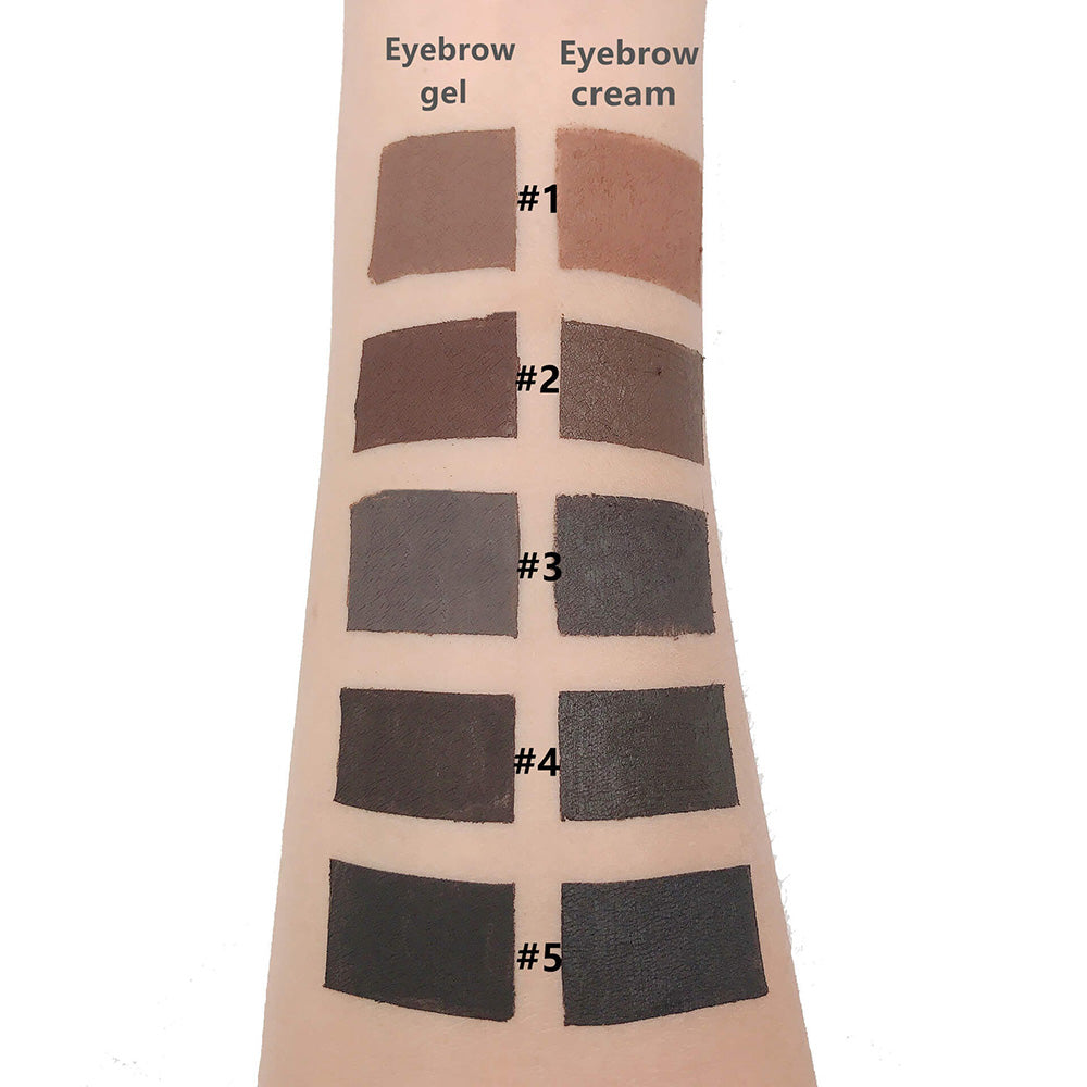 5 Color Eyebrow Kit Eyebrow Gel Brow Cream Sculpting With Brush Long Lasting