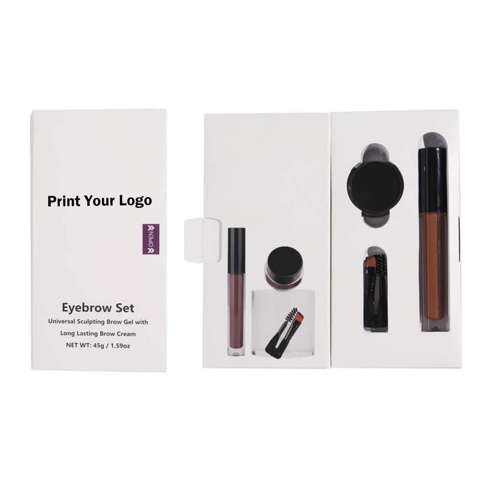 5 color eyebrow kit eyebrow gel brow cream sculpting long lasting