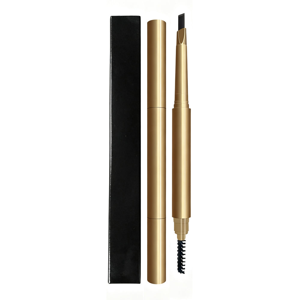 6 Color Eyebrow Pencil Waterproof High Pigmented Natural Gold Private Label
