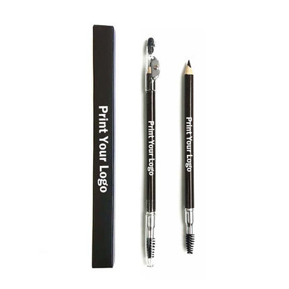 5 color eyebrow pencil wooden with sharpener high pigmented