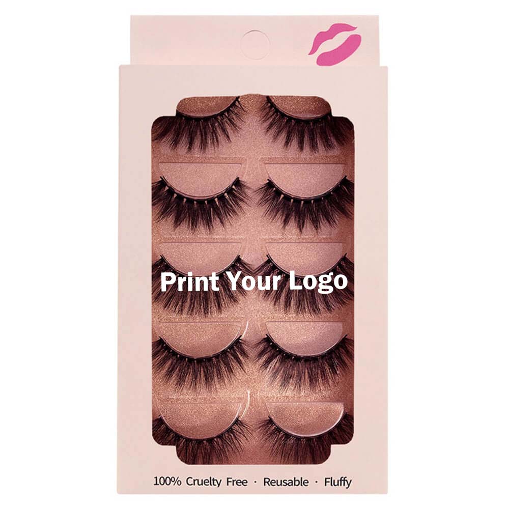 3D mink false eyelash reusable natural lash thick easy to wear