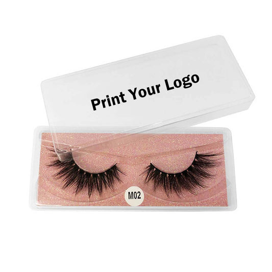 3D mink false eyelash thick natural long curling reusable