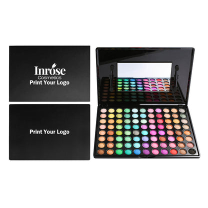 Paleta de sombras de ojos grandes de 88 colores Alto pigmento