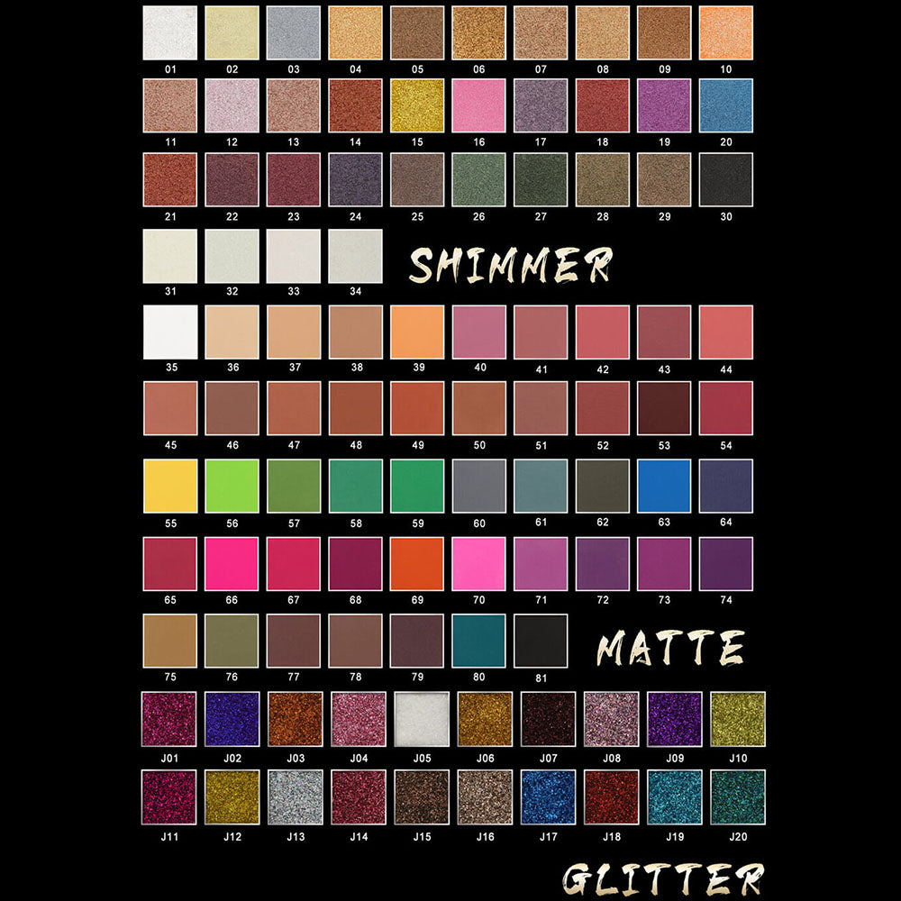 9 Color Diy Eyeshadow Palette High Pigmented Long Lasting Waterproof