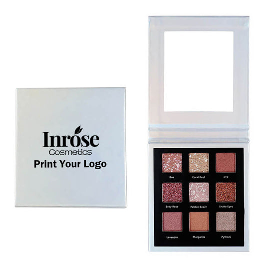 9 color eyeshadow palette high pigmented square eyeshadow