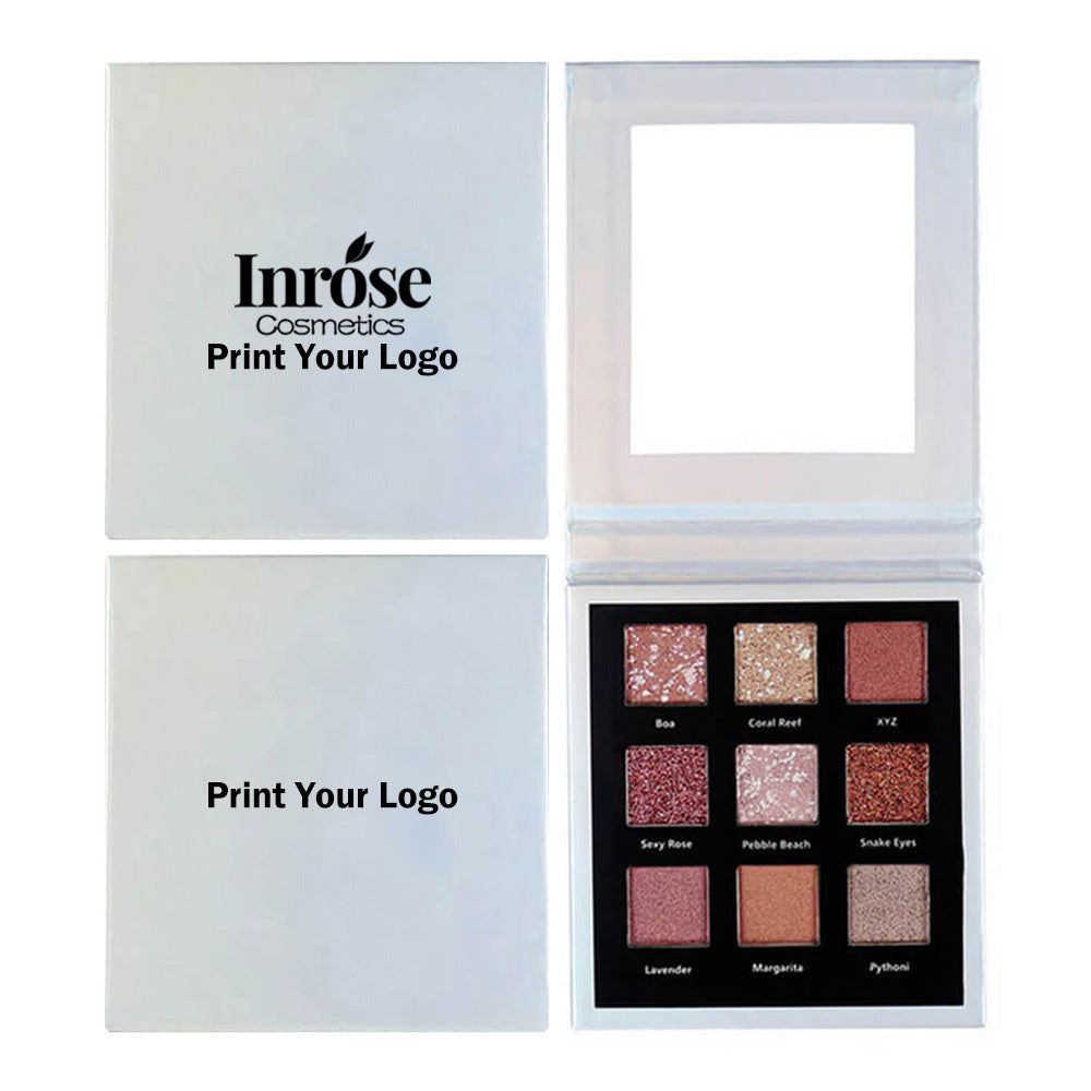 Paleta de sombras de ojos de 9 colores High Pigment Square