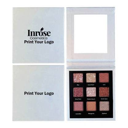 Paleta de sombras de ojos de 9 colores High Pigment Square