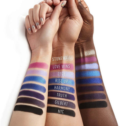 25 color rainbow eyeshadow palette waterproof high pigmented