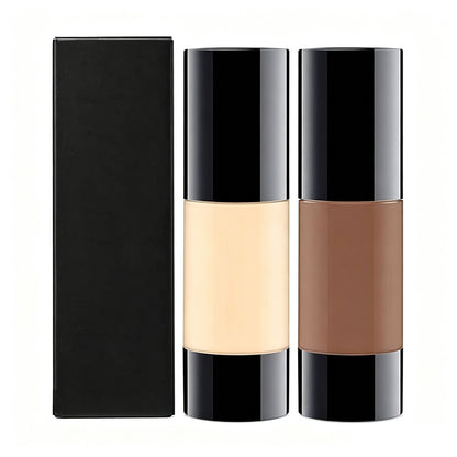25 Color Full Coverage Foundation Matte Finish Waterproof Natural For All Skins