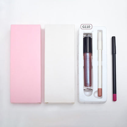 65 color lip gloss and lip liner set 2 in 1 lip kit moisturizing high pigmented
