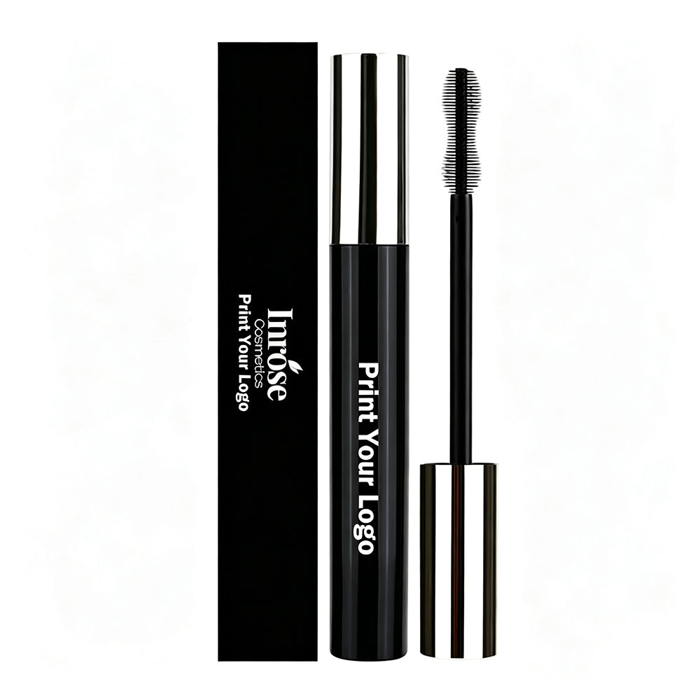 Black Mascara Waterproof Long Lasting Thick Curling Full Volume No Logo
