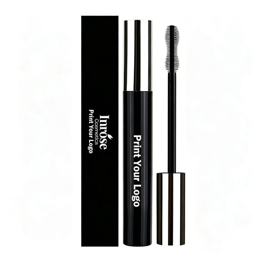 Black Mascara Waterproof Long Lasting Thick Curling Full Volume No Logo