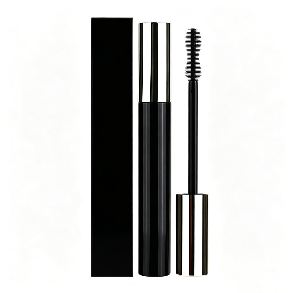 Black Mascara Waterproof Long Lasting Thick Curling Full Volume No Logo