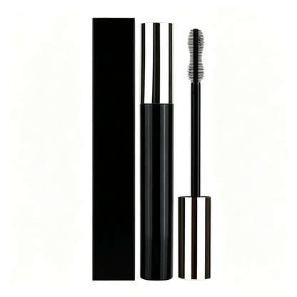 Black Mascara Waterproof Long Lasting Thick Curling Full Volume No Logo
