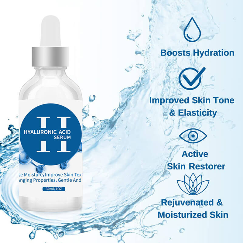 Hyaluronic acid face serum retinol moisturize shrink pore anti aging 30ml