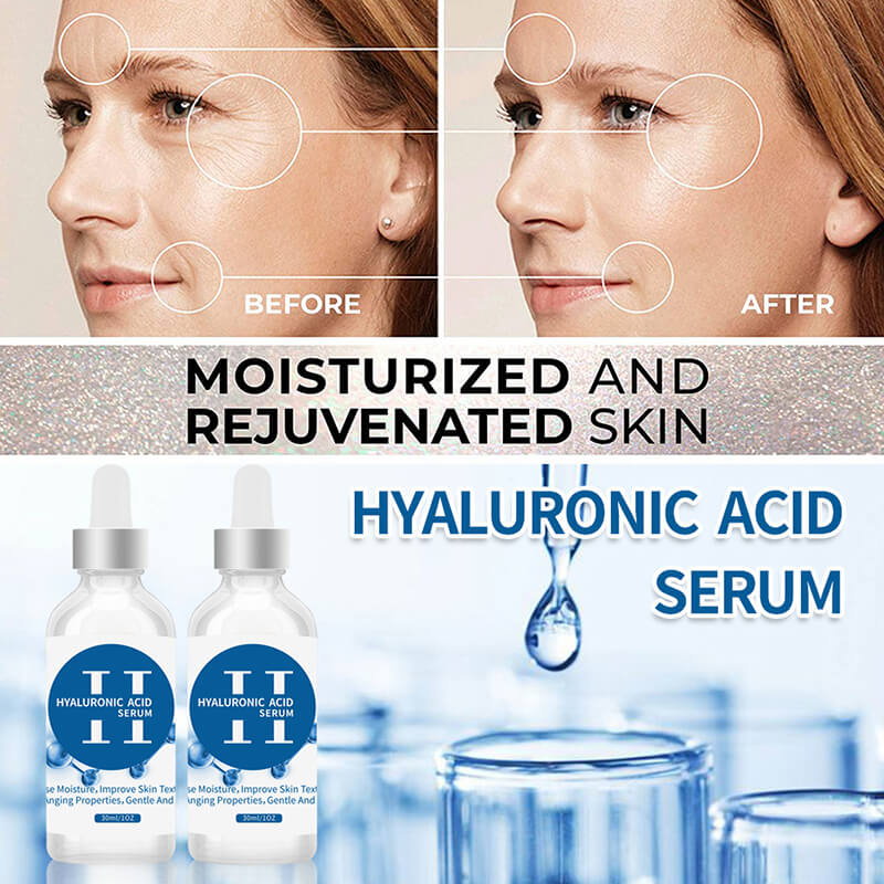 Hyaluronic acid face serum retinol moisturize shrink pore anti aging 30ml