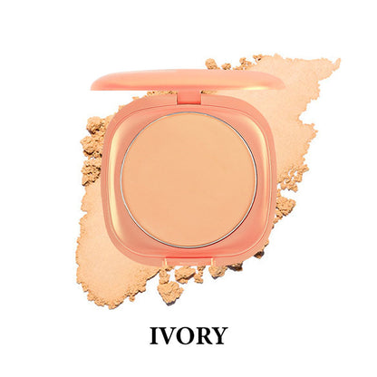 Poudre compacte fixatrice 6 couleurs, correcteur contouring vegan waterproof