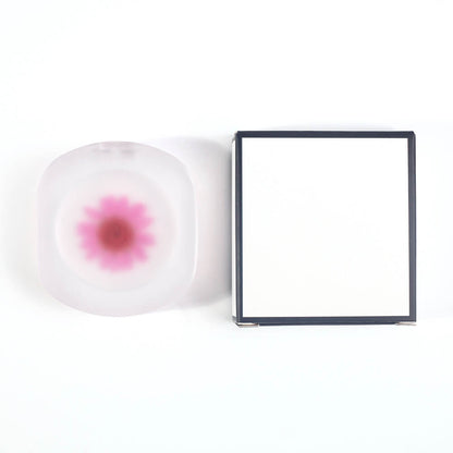 2 color jelly blush rouge cream lip cheek lipstick permanent real flower temperature change