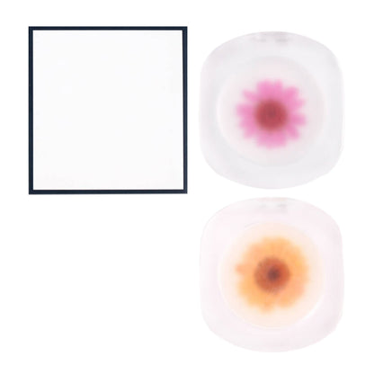 2 color jelly blush rouge cream lip cheek lipstick permanent real flower temperature change