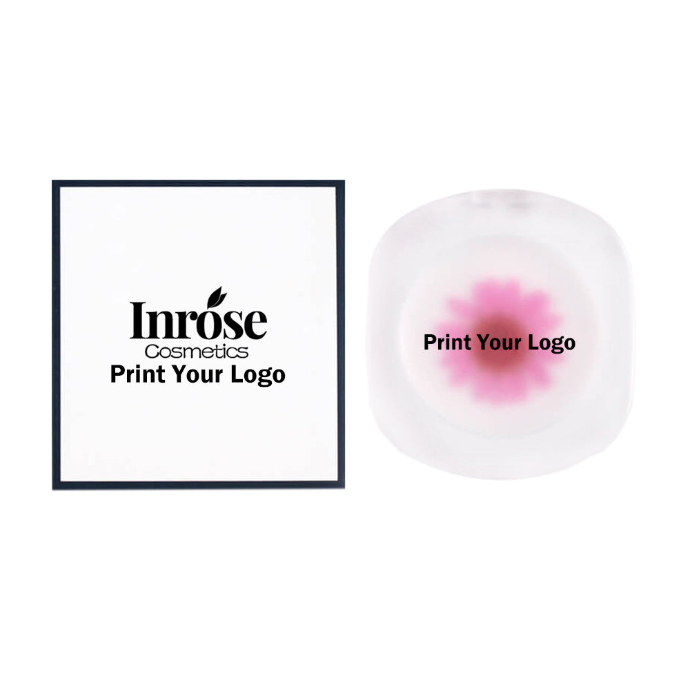 Blush gel bicolore, rouge à lèvres crème, rouge à joues, permanent, véritables fleurs, changement de couleur selon la température