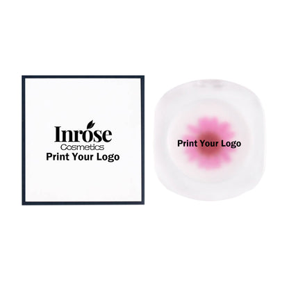 Blush gel bicolore, rouge à lèvres crème, rouge à joues, permanent, véritables fleurs, changement de couleur selon la température