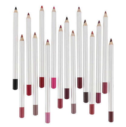25 color matte lip liner lip color pencil white high pigmented