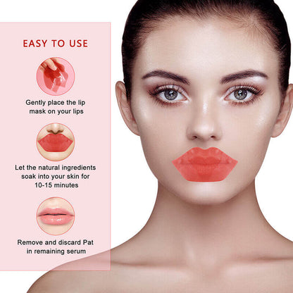 6 color lip mask natural moisturizing nourishing anti-ageing