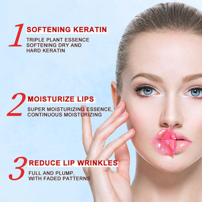6 color lip mask natural moisturizing nourishing anti-ageing
