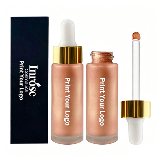 7 Color Liquid Highlighter Brighten High Pigmented Shimmer Waterproof