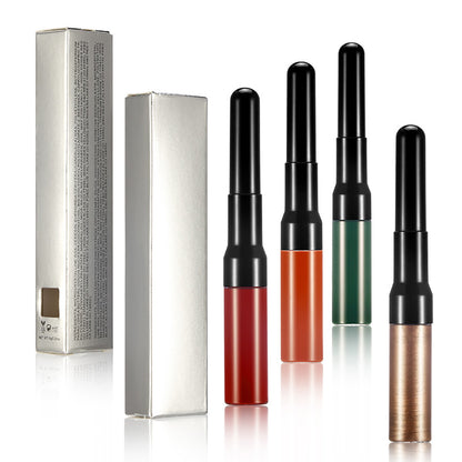 15 Color Matte Liquid Lipstick+Lip Liner Double-Headed Long Lasting Vegan