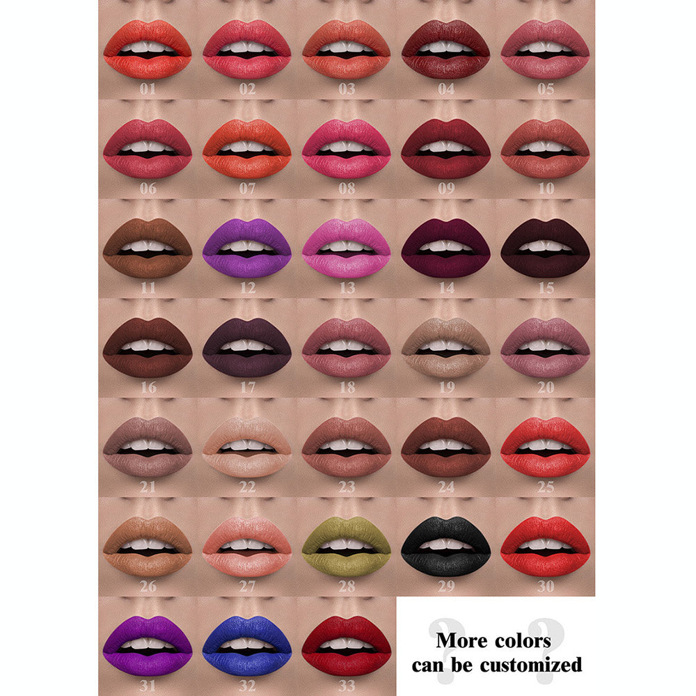 33 Color Matte Liquid Lipstick Waterproof Long Lasting Smooth Hot Selling