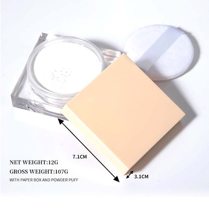 8 Color Air Loose Setting Powder Matte Finish Flawless Skin Friendly